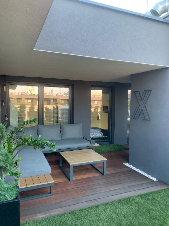 Ekskluzywny Penthouse Z Ogrodem W Centrum Lodzi Exteriör bild