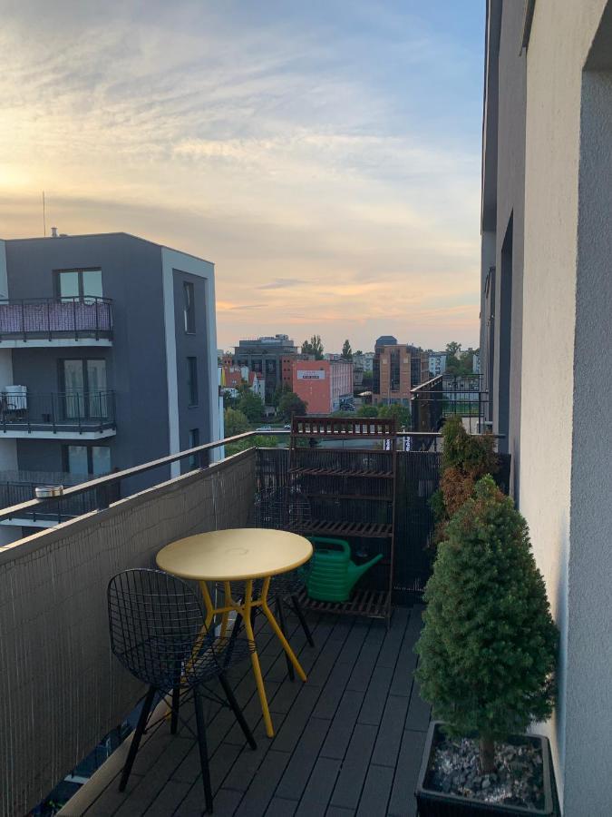Ekskluzywny Penthouse Z Ogrodem W Centrum Lodzi Exteriör bild
