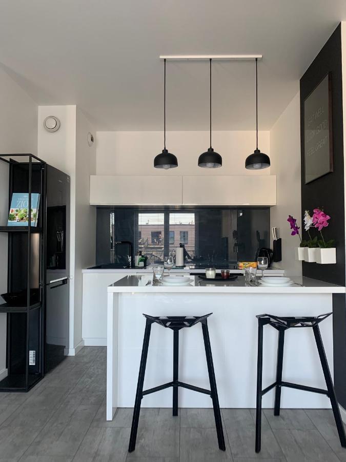 Ekskluzywny Penthouse Z Ogrodem W Centrum Lodzi Exteriör bild