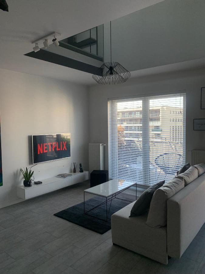 Ekskluzywny Penthouse Z Ogrodem W Centrum Lodzi Exteriör bild