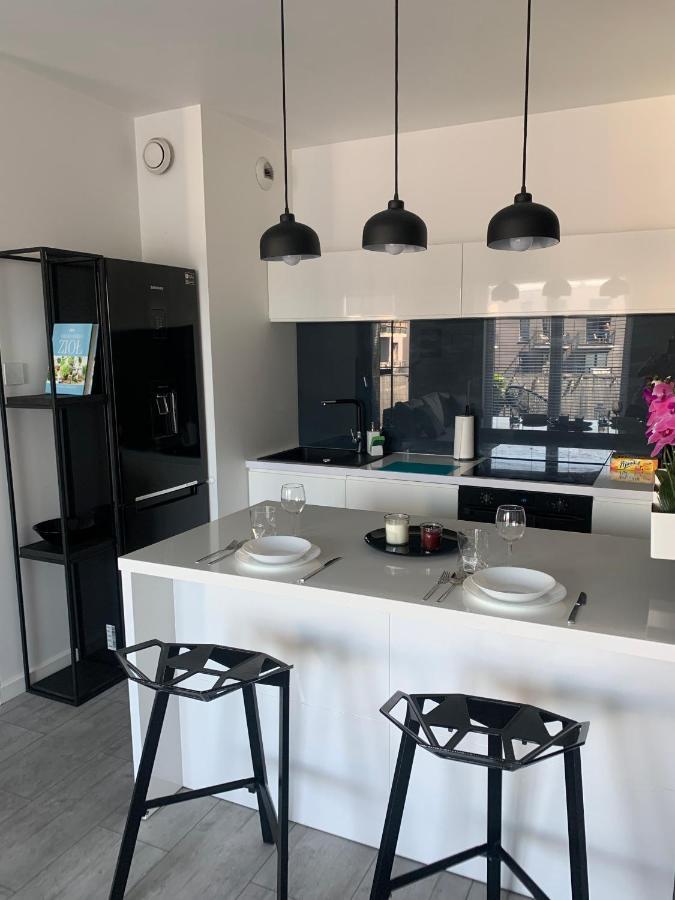Ekskluzywny Penthouse Z Ogrodem W Centrum Lodzi Exteriör bild