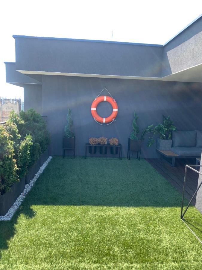 Ekskluzywny Penthouse Z Ogrodem W Centrum Lodzi Exteriör bild