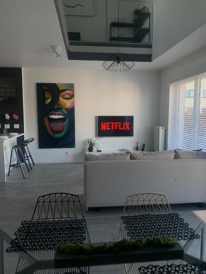 Ekskluzywny Penthouse Z Ogrodem W Centrum Lodzi Exteriör bild